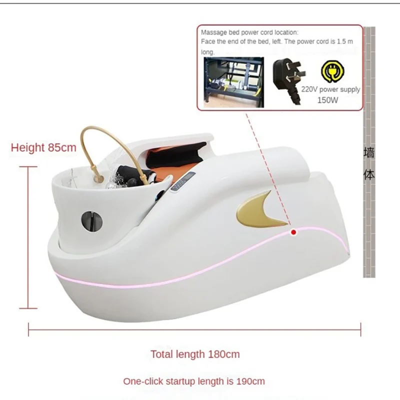 Massage Shampoo Bed MS01